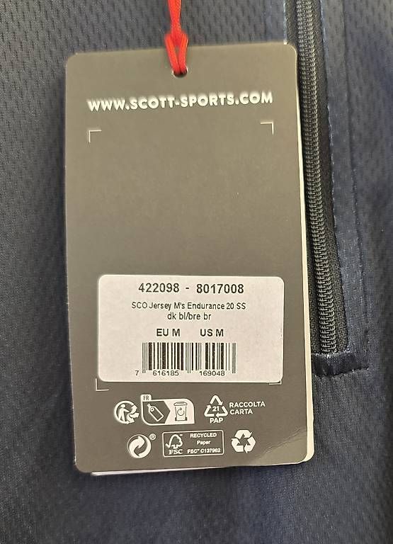 Scott Leibchen & Hosen: Maillot velo NEUF Scott Endurance 20, Medium – Neu und originalverpackt aus Sugiez von factorysportoutlet 2