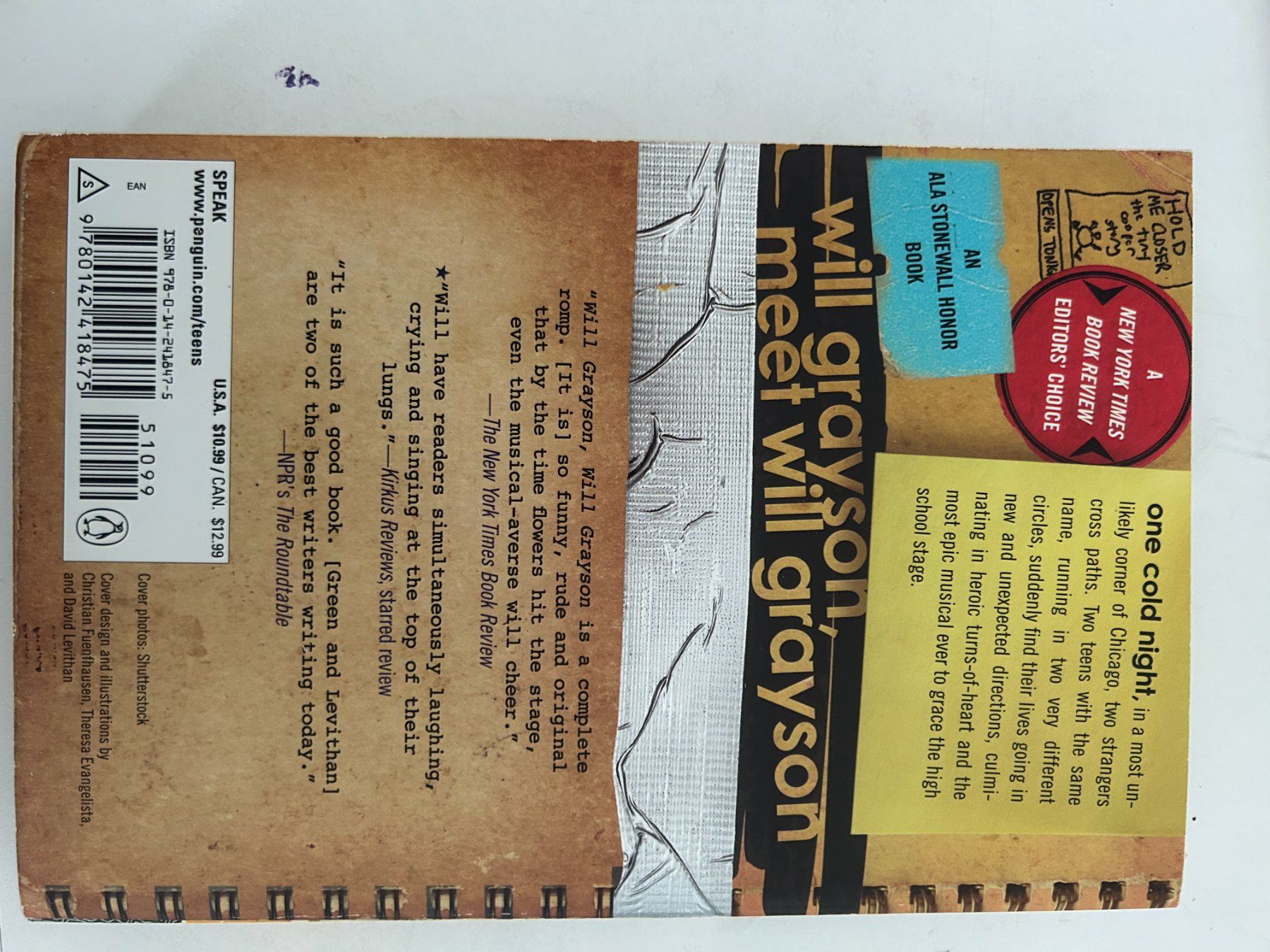 Libri: Will Grayson Will Grayson - Novel Englisch – Nuovo (secondo la descrizione) da Haag (Rheintal) venduto da RuBerry 1