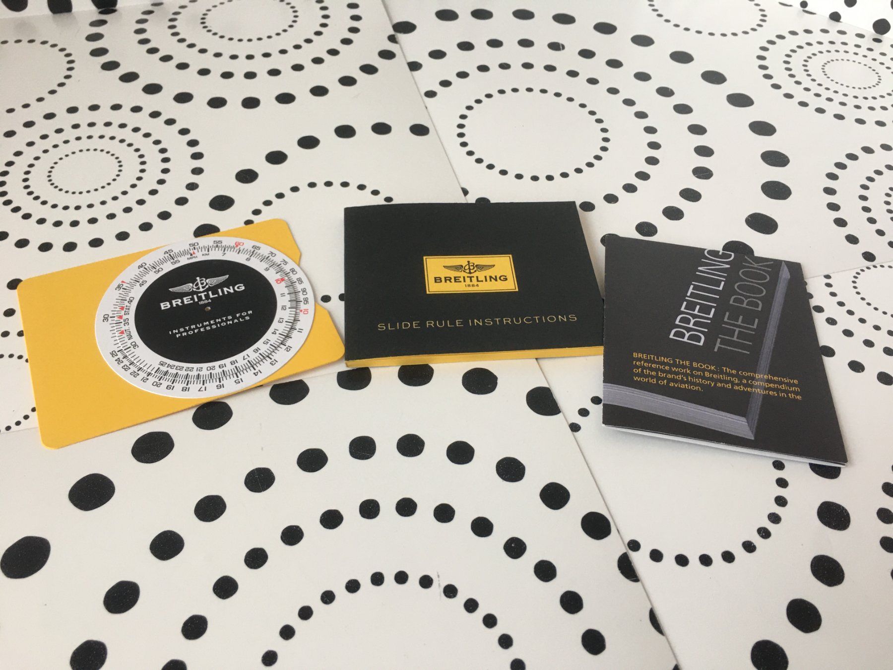 Breitling Documenti: BREITLING - SET SLIDE RULE - INSTRUCTIONS FOR USE !!! – Usato da Epalinges venduto da watchforyou