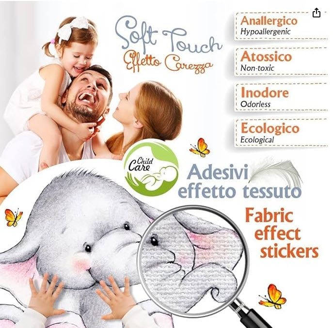 Sticker: Kinder Wandaufkleber – Nuovo (secondo la descrizione) da Luzern venduto da ingroma75 2