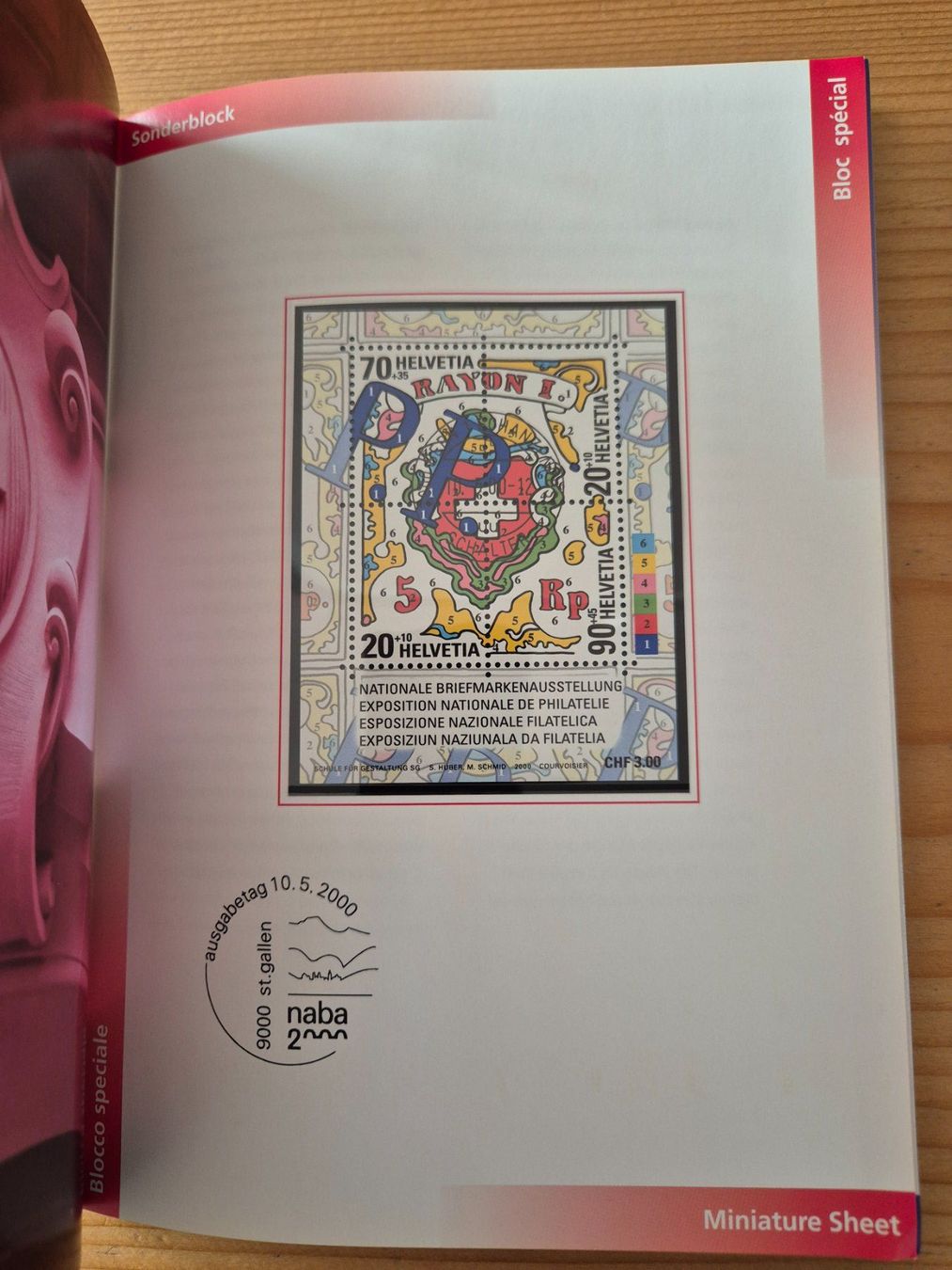 Alle Briefmarken: CH-Briefmarken Ausgabe 2000 mit ET-STempel gem.Bilder – Gebraucht aus Oberuzwil von ceeg7 4