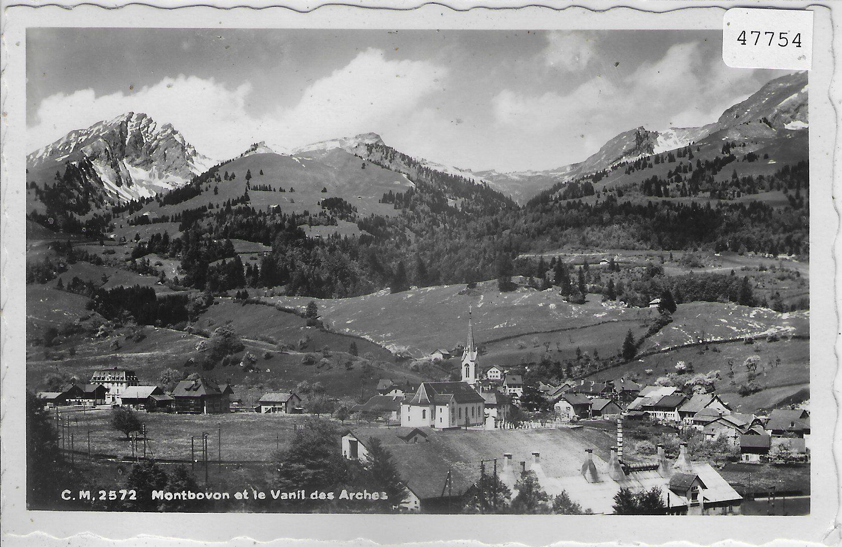 Ansichtskarten: Montbovon et le vanil des Arches – Gebraucht aus Ettingen von Kartenplanet