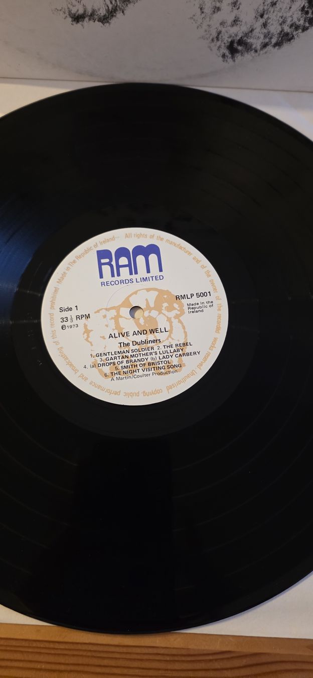 Dischi in vinile: The Dubliners - Alive and Well  1973 G,Vg – Usato da Yvonand venduto da RF-VINYL 1