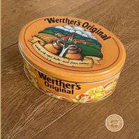 Werther’s Original ovale Blechdose – nahezu neuwertig