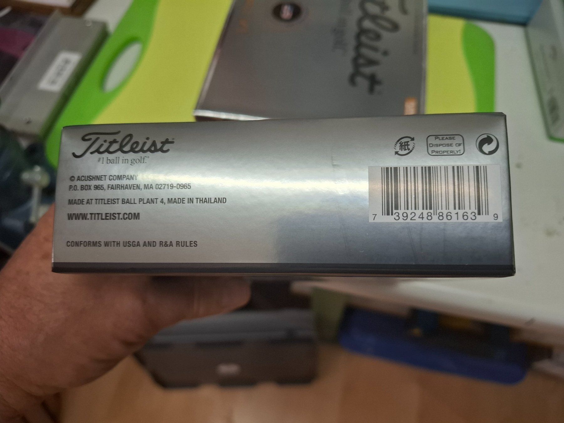 Titleist Bälle: Titleist Golfbälle Limited Edition 70 – Neu und originalverpackt aus Freienstein von Flyfish3 1