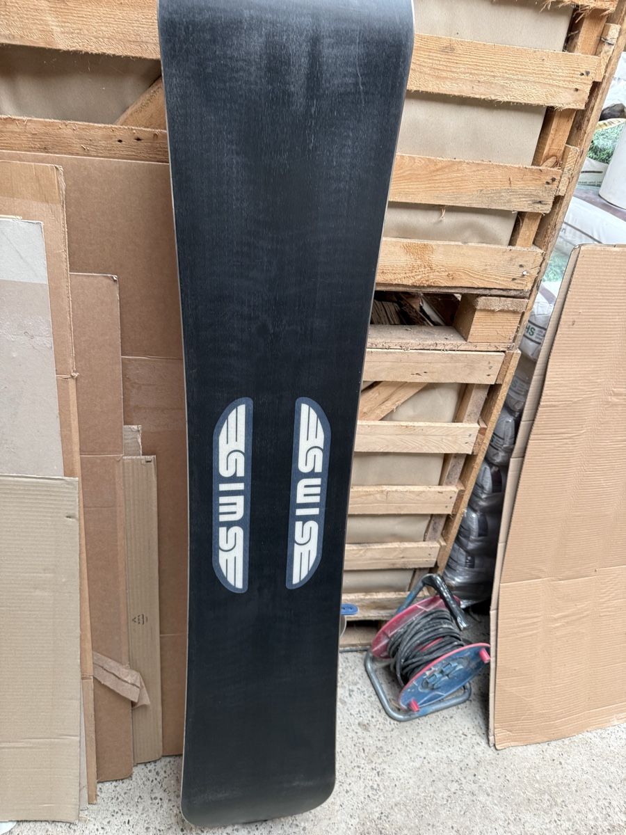 Board: Snowboard Sims Project Hex 159 mit Bindung gebraucht – Usato da Russikon venduto da Danielr5310 5