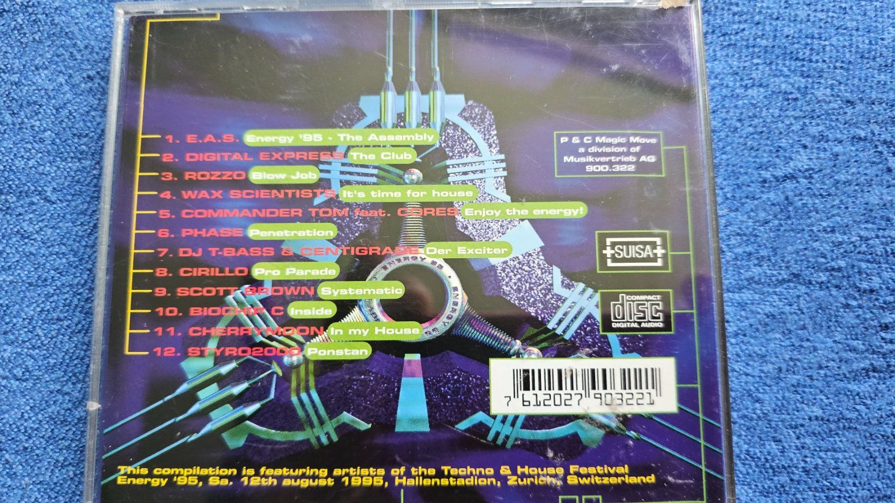 CD: Energy 95/dj/Streetparade/hits – Usato da Bremgarten AG venduto da musiccollector 1