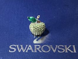 Swarovski Brosche vintage 18k vergoldet