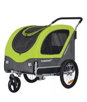 + DOGGYHUT® Original Large Fahrradanhänger & Hundebuggy