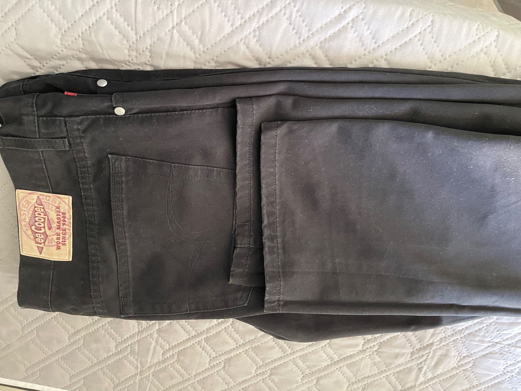 Jeans: Lee Cooper Jeans, Gr. 40/32, Work Master, Schwarz, Top! – Usato da Wald ZH venduto da bastos27 1