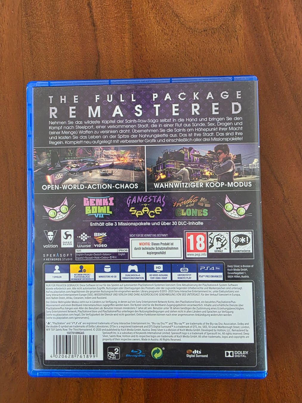 Giochi: Saints Row The Third Remastered PS4 – Usato da Volketswil venduto da rem_nb6v 1
