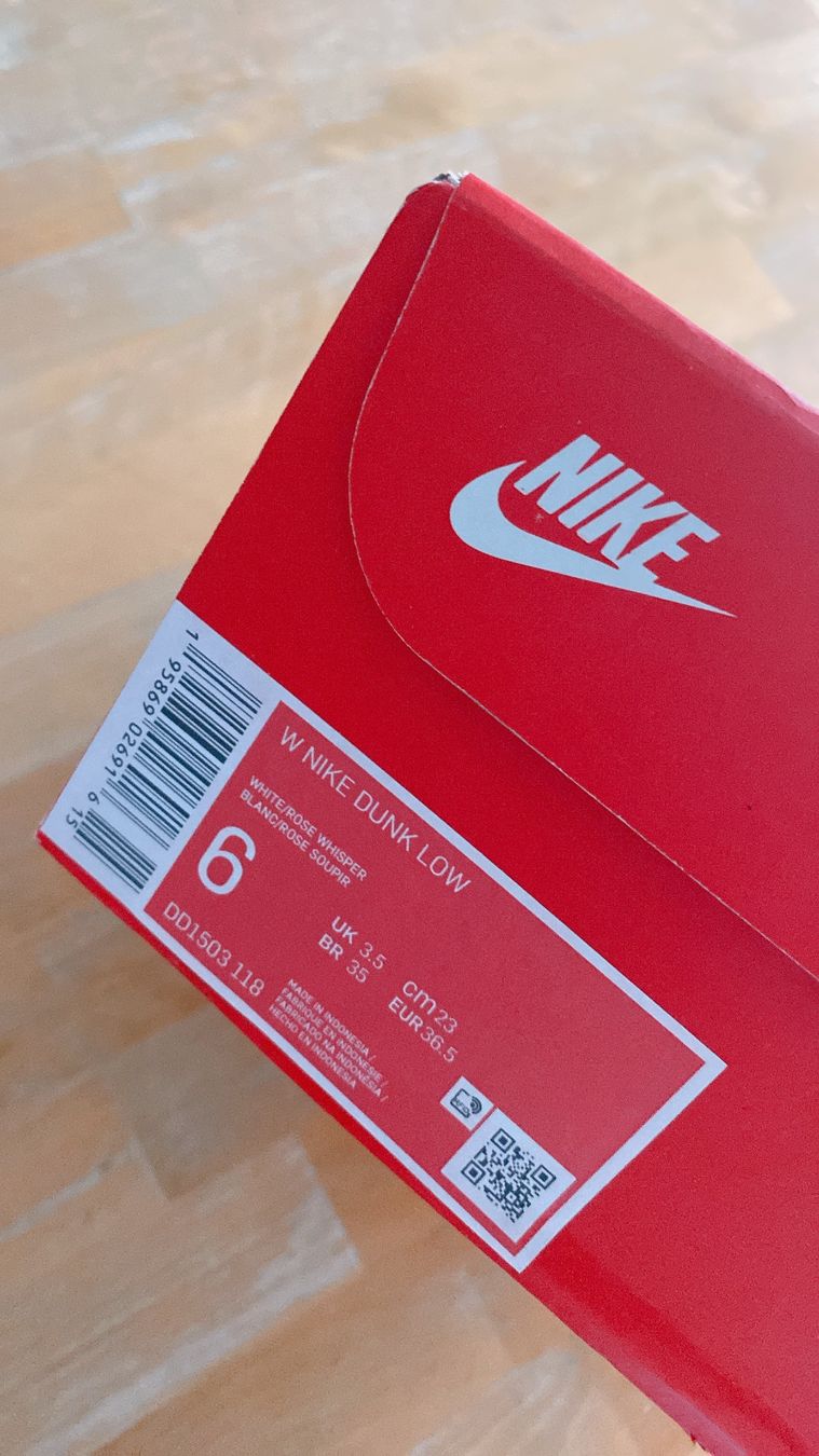 Nike Damenschuhe: Nike Dunk low rose whisper 36.5 neu – Neu und originalverpackt aus Neuchâtel von Rose_mint 4