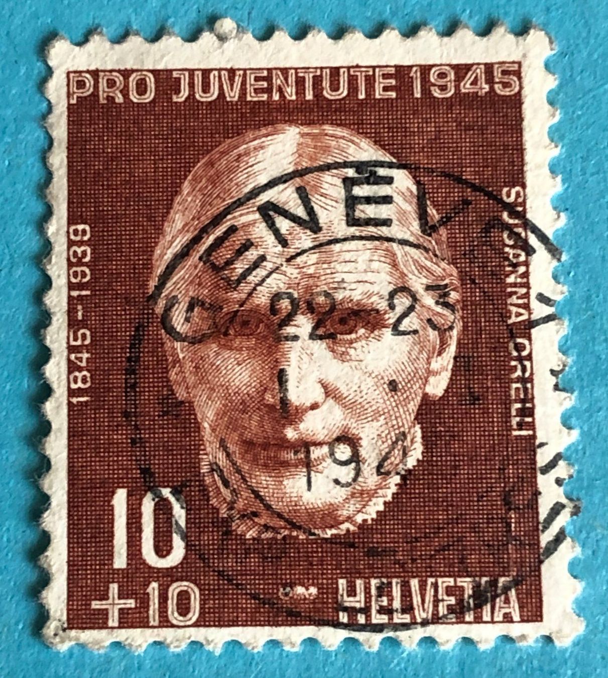 Tutti i francobolli: Nr.J 114 mit Vollstempel Geneve – Usato da Aarau venduto da Billa007