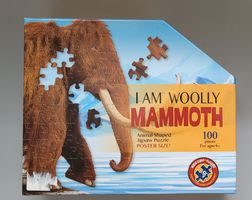 Puzzle Mammut 100 Teile 93.5 cm × 53.9 cm