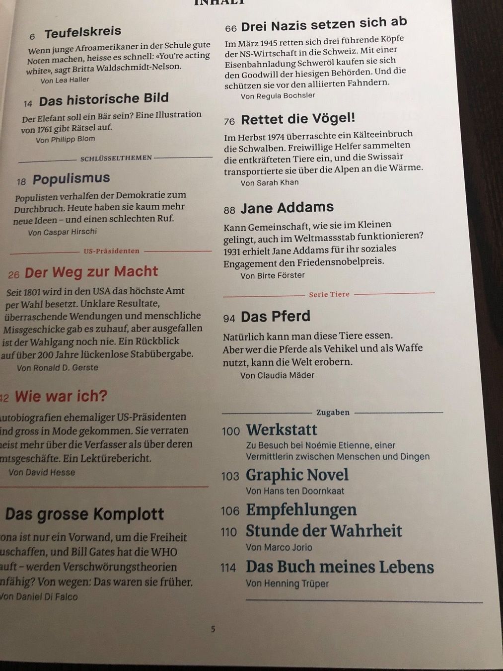 Revues & Magazines: NZZ Geschichte: Wer wird Präsident? – D'occasion à Erlinsbach SO par Silverstorm 1