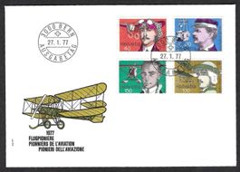 1977 Flugpioniere, Ersttagsbrief