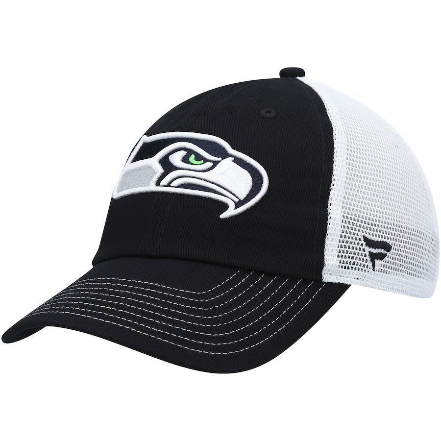 Copricapi, berretti & cappellini: Seattle Seahawks Cap, schwarz/weiss, neu – Nuovo e nell'imballaggio originale da Kriens venduto da Magic03