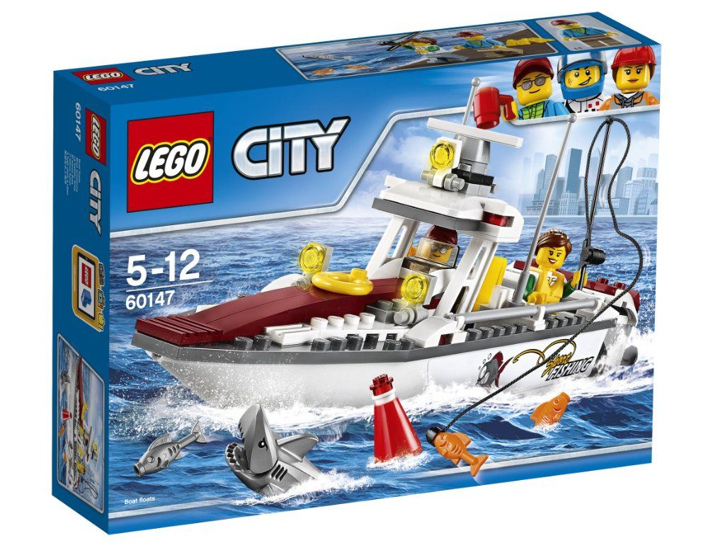 Lego Giocattoli: Lego City Fischerboot Set 60147 – Usato da Zürich venduto da LillaMy78