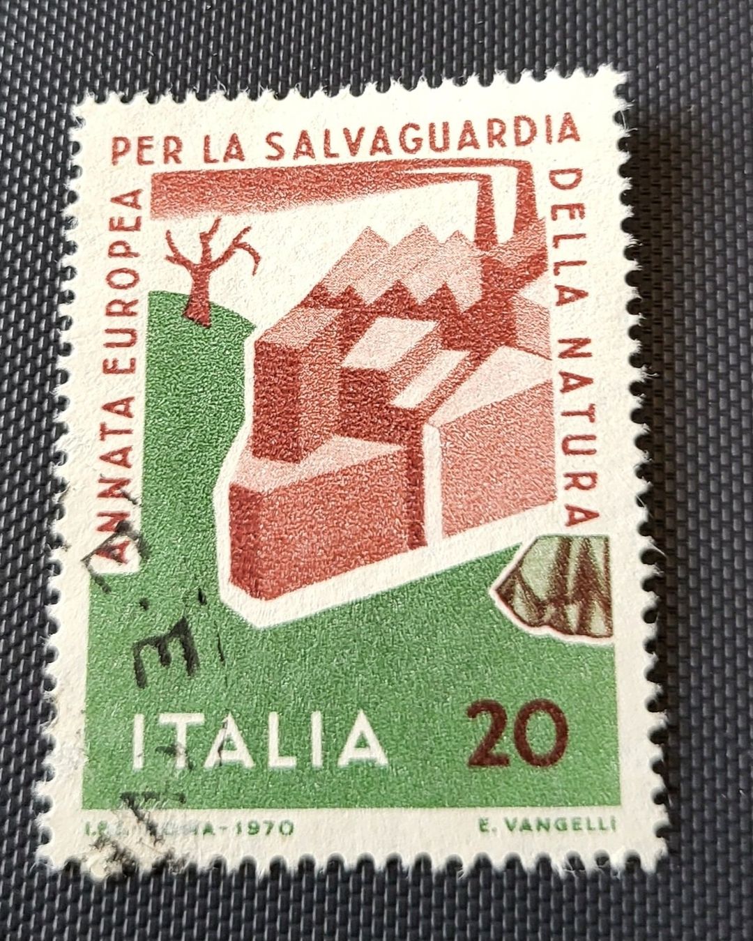 Tutti i francobolli: Italien 1970 briefmarke – Usato da St Gallen venduto da Stampsalshobby