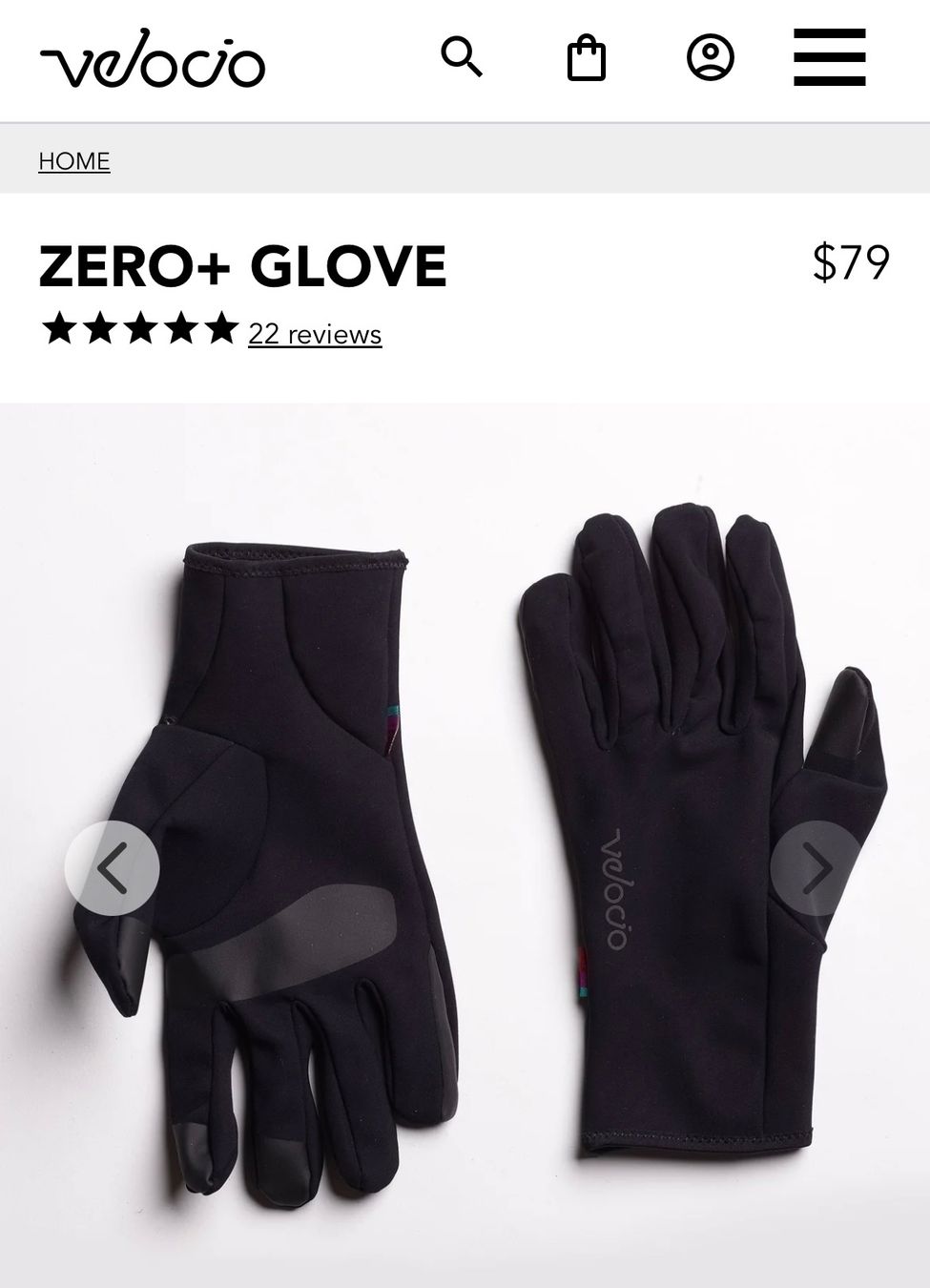 Guanti & manicotti: Winter velo handschuhe S. Velocio – Nuovo e nell'imballaggio originale da Zürich venduto da til_smy2