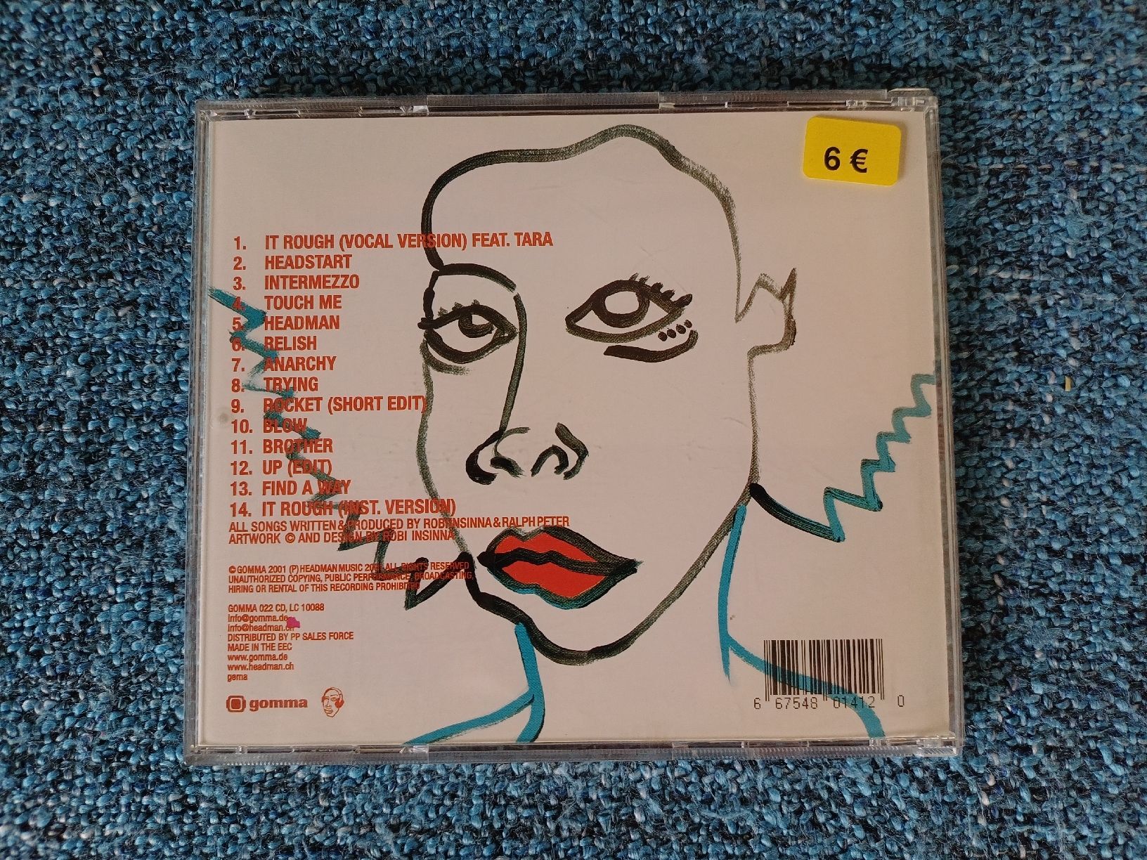 CD: Headman "It Rough" CD – Nuovo (secondo la descrizione) da Begnins venduto da Drastic-Sound 1