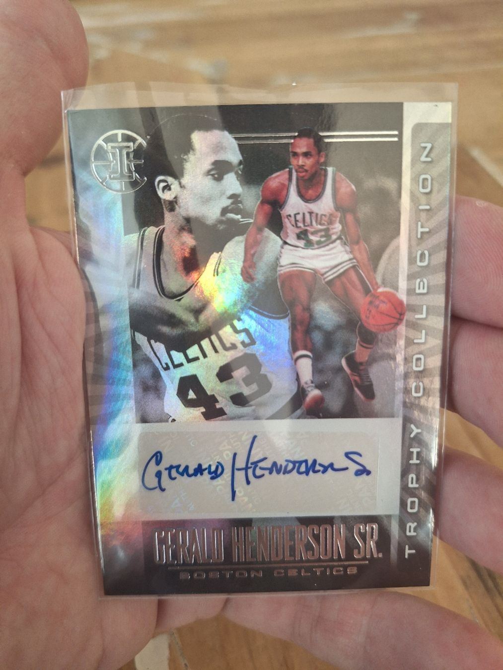 Nba Sammelbilder & Trading cards: GERALD HENDERSON SR. AUTOGRAPH – Gebraucht aus Dietikon von tel_5nn5
