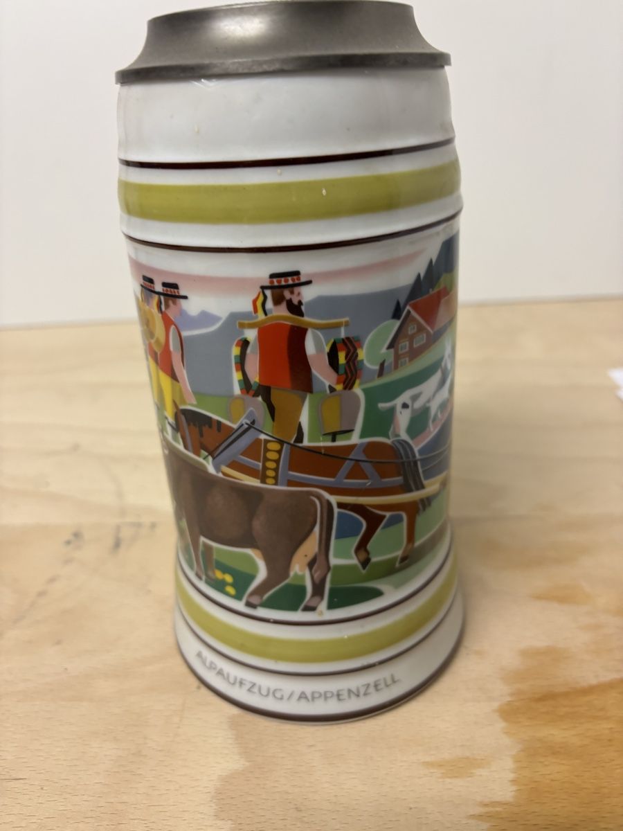 Hürlimann Bicchieri: Bierhumpen Hürlimann – Nuovo (secondo la descrizione) da Winterthur venduto da ral_tr8b