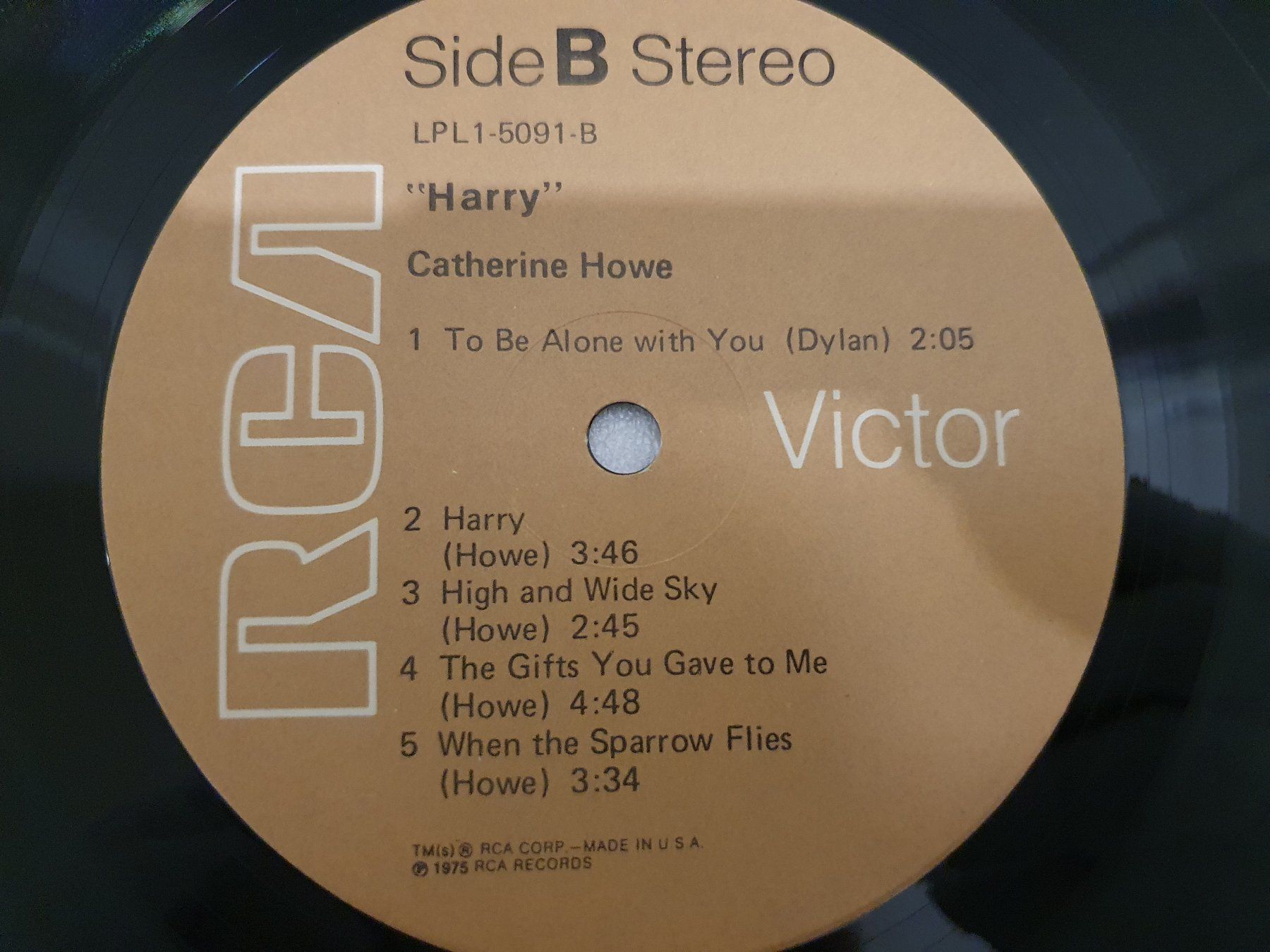 Dischi in vinile: Catherine Howe – Harry – Usato da Uster venduto da Vinyl-Leidenschaft 6