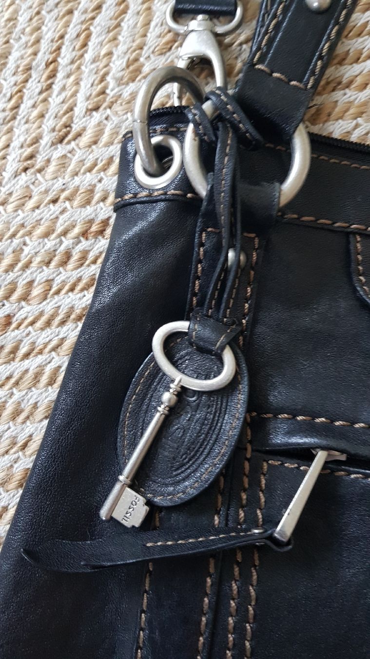Fossil Taschen für Damen: Fossil Ledertasche Dunkelbraun neu – Neu (gemäss Beschreibung) aus Menznau von Valinor 1