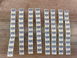 80 Sammelmarken Trophy Coop