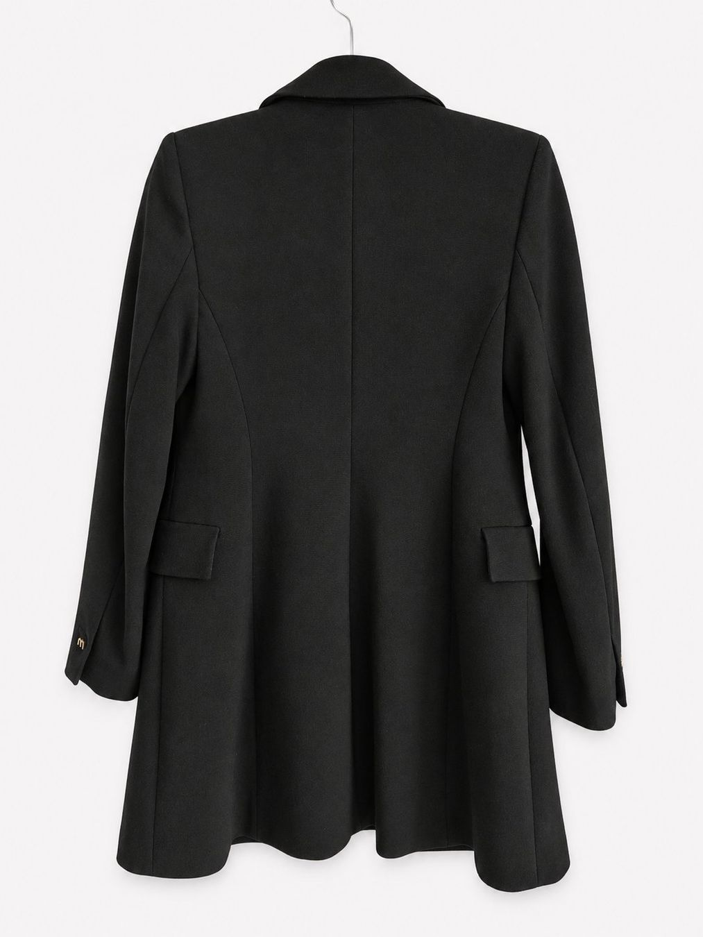 Mango Cappotti: Manteau noir MNG Mango XS élégant – Usato da Tramelan venduto da starzerg 1
