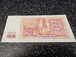 Algerien 20 Dinara 1983 Banknote 