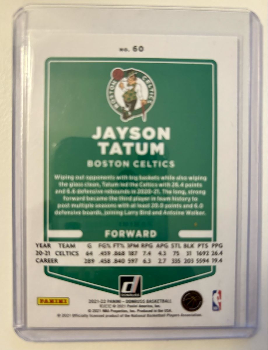 Nba Carte collezionabili: Jayson Tatum Orange Laser NBA Card Boston Celtics – Usato da Bern venduto da Schuminho89 1