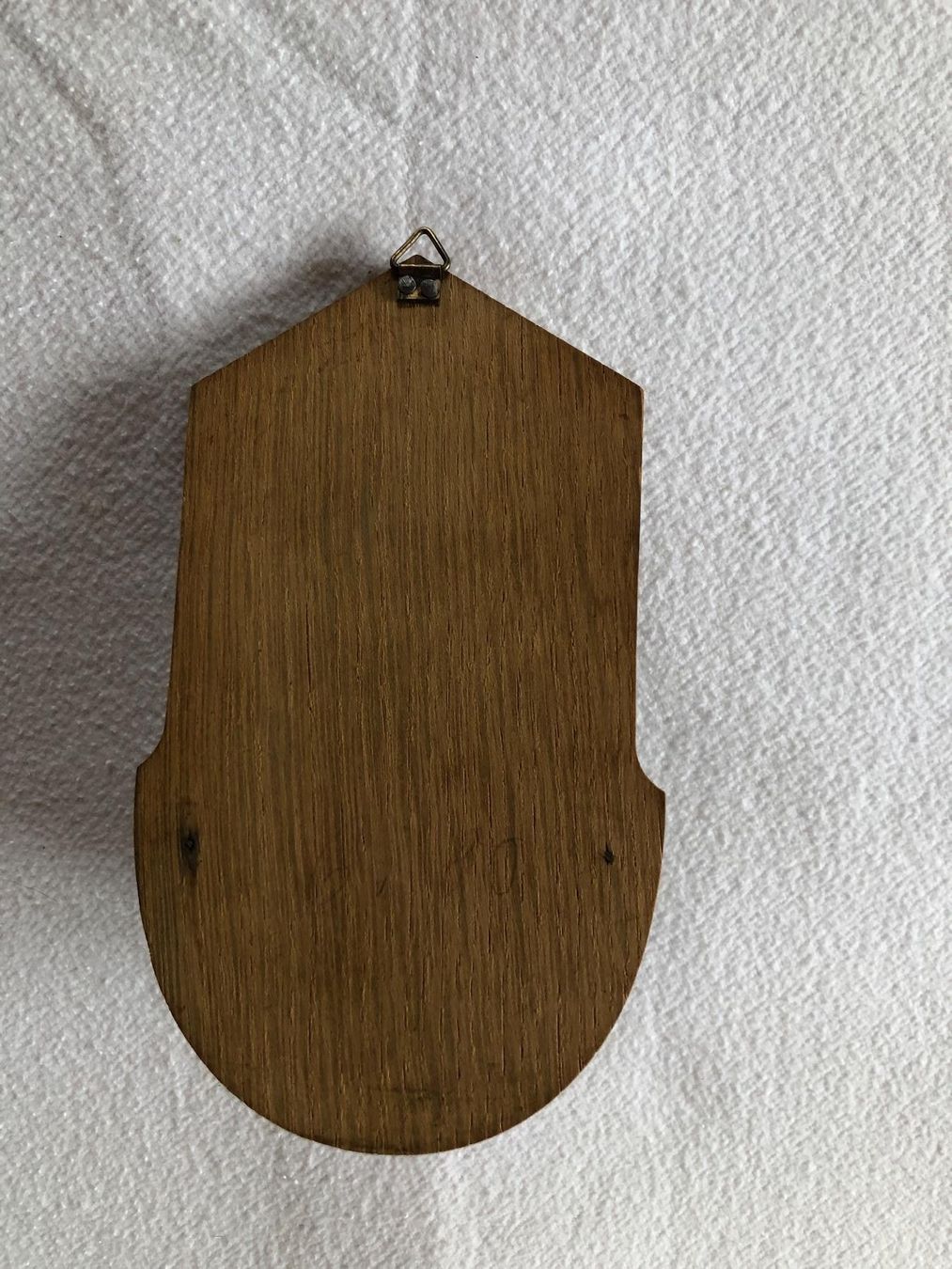 Altri gioielli: Antiker Weihwasserkessel "CREDO" Messing Holz – Usato da Schübelbach venduto da Dolly990_2 3