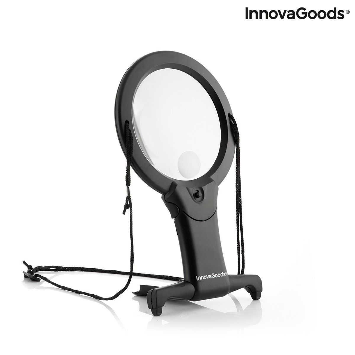 Altro per Ottica: Freihand-Lupe mit LED-Licht zum Umhängen oder Aufstellen – Nuovo e nell'imballaggio originale da Giubiasco venduto da news-shop 1