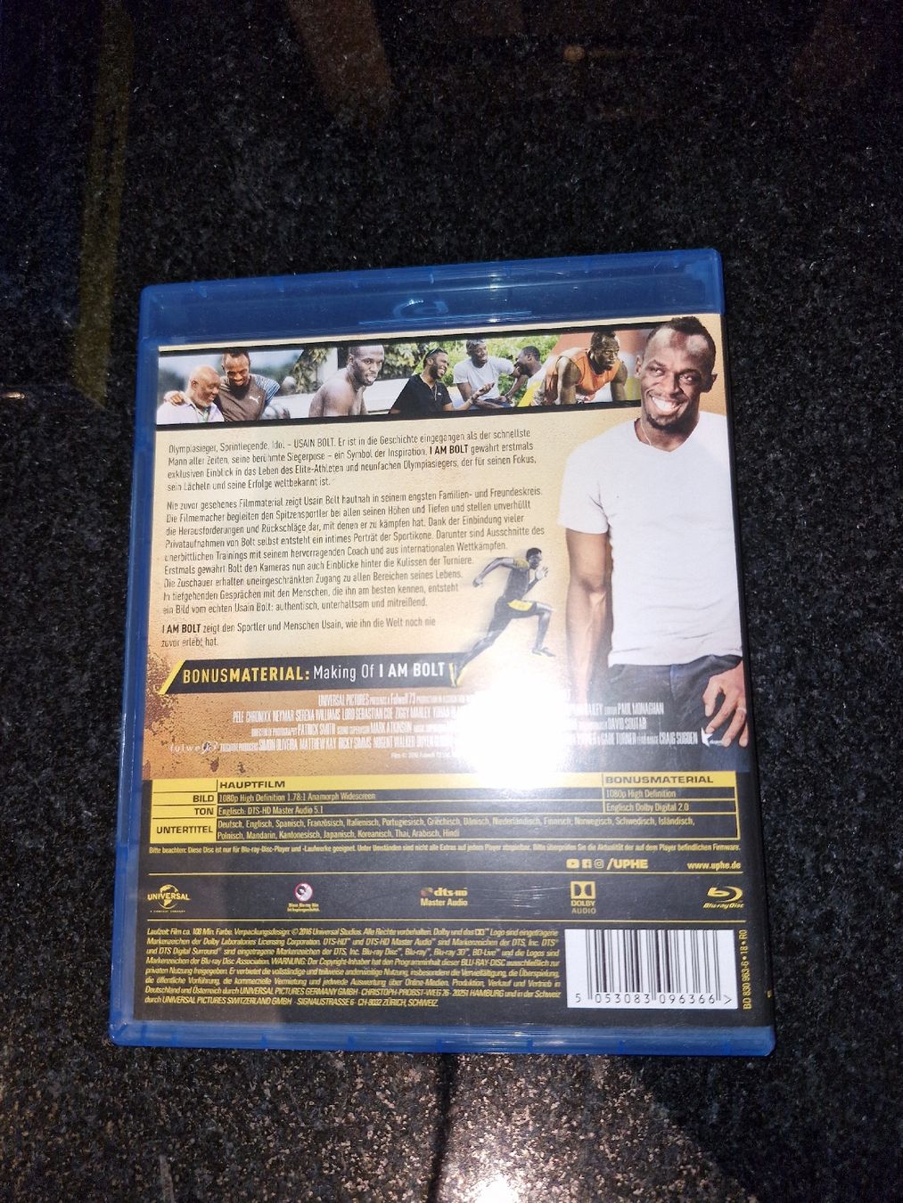 Tutti i DVDs: Dokumentation - I AM BOLT (Blu-ray Disc) – Usato da Schaffhausen venduto da kev_y5tj 1