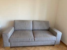 Grey 2 Seater Sofa - Used 
