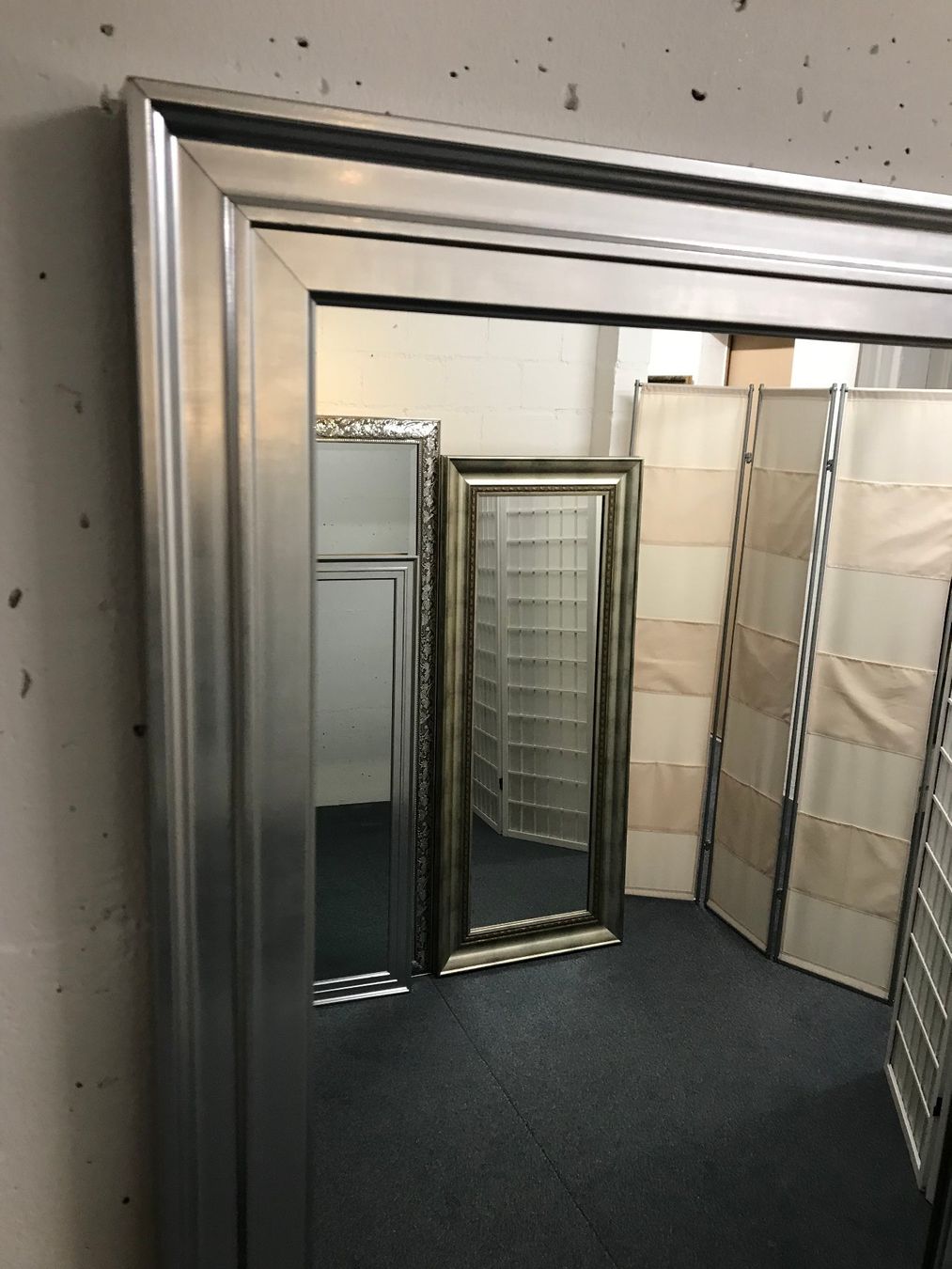 Specchi: Spiegel GRETCHEN Rahmen silber 53 x 143 cm – Nuovo e nell'imballaggio originale da Unterentfelden venduto da moebelrufli 1