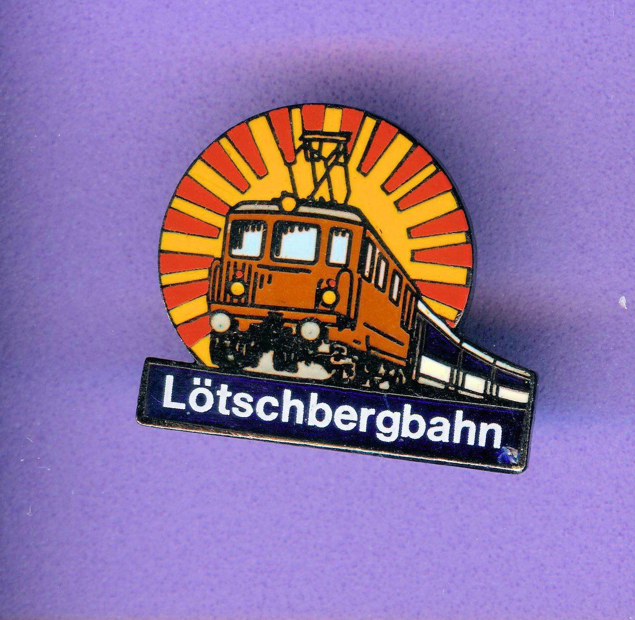 Placchette & Badge: Lötschbergbahn – Usato da Winterthur venduto da Sammleroase