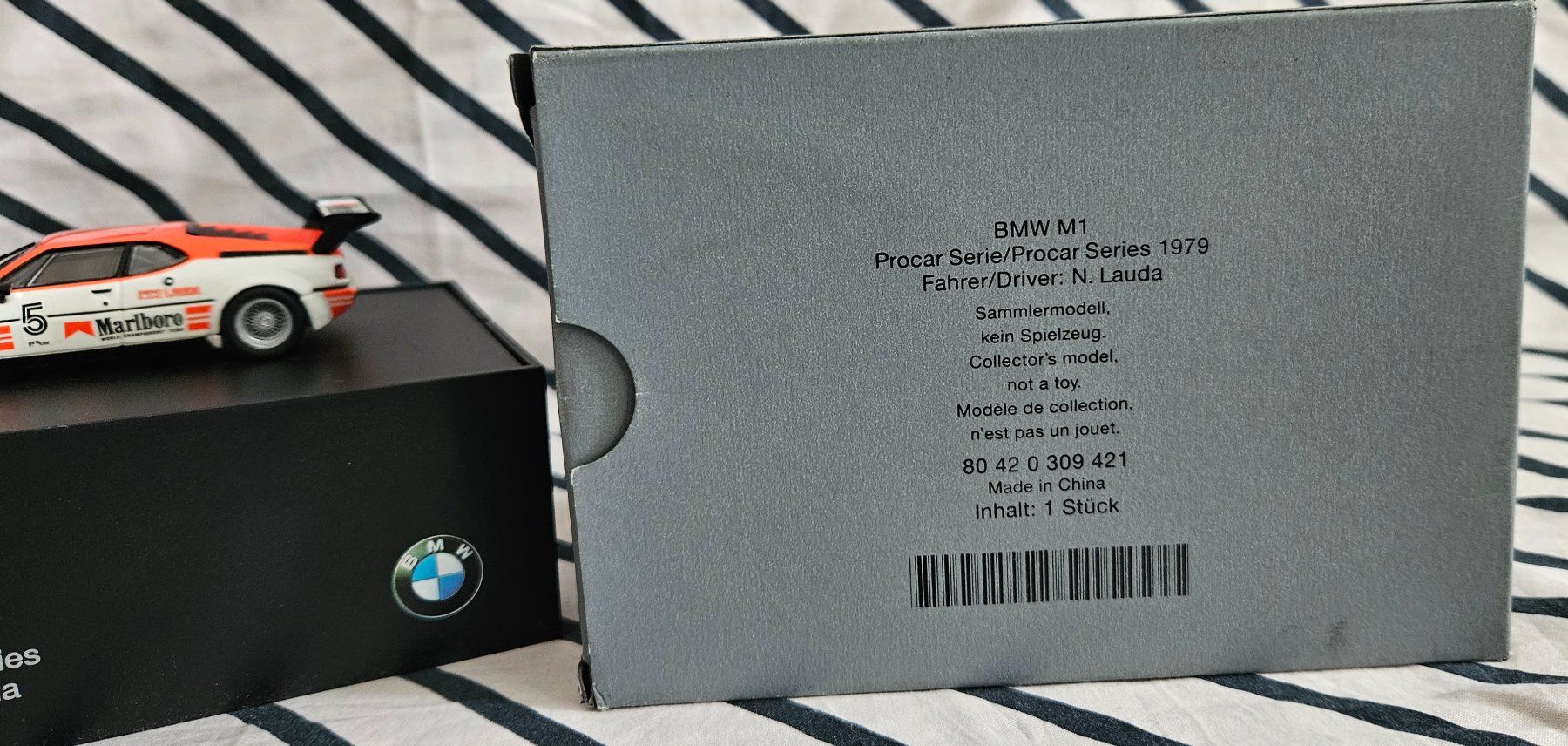 BMW Modellini d'auto: BMW M1 ProCar NIKI LAUDA – Usato da Minusio venduto da demi0110 4