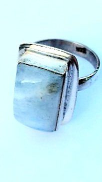 Anelli: Mondstein Silber Ring – Nuovo (secondo la descrizione) da Zürich venduto da Benedikt21 4