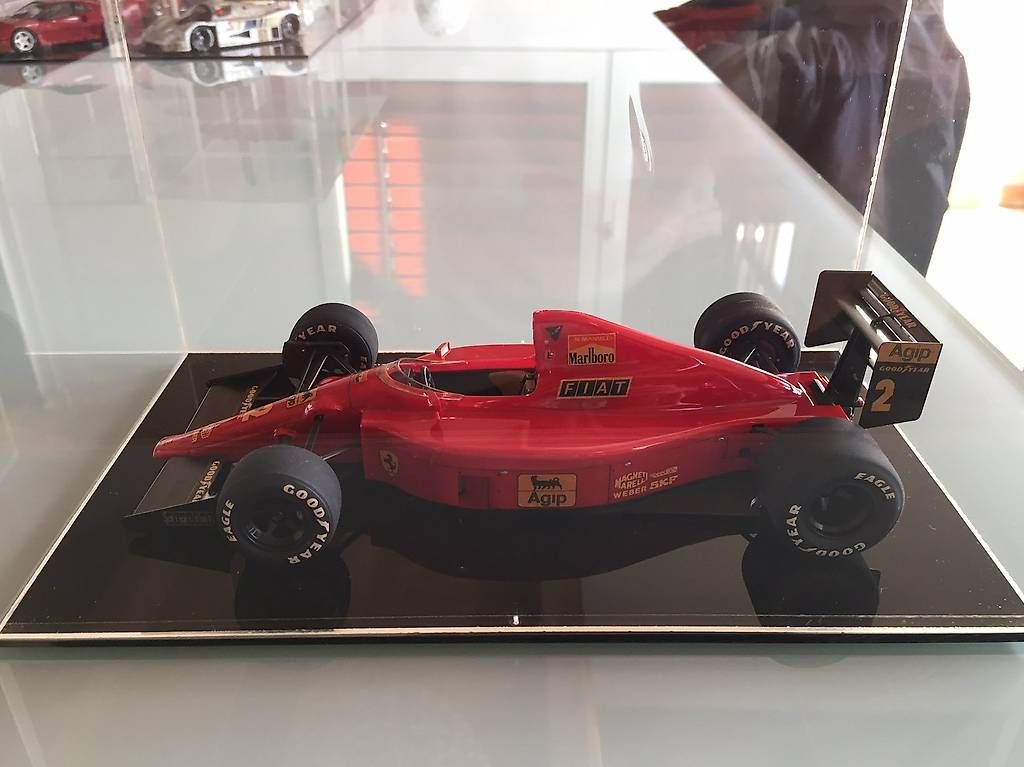 Modellini d'auto: F1 3 voitures sous plexis / Modellauto – Usato da Cernier venduto da Mustang28966 1