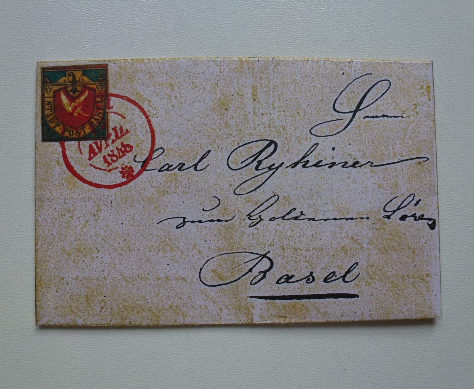 Tous les timbres: Reblik Baslertaubebrief 1848 – D'occasion à Walkringen par Casablanca777