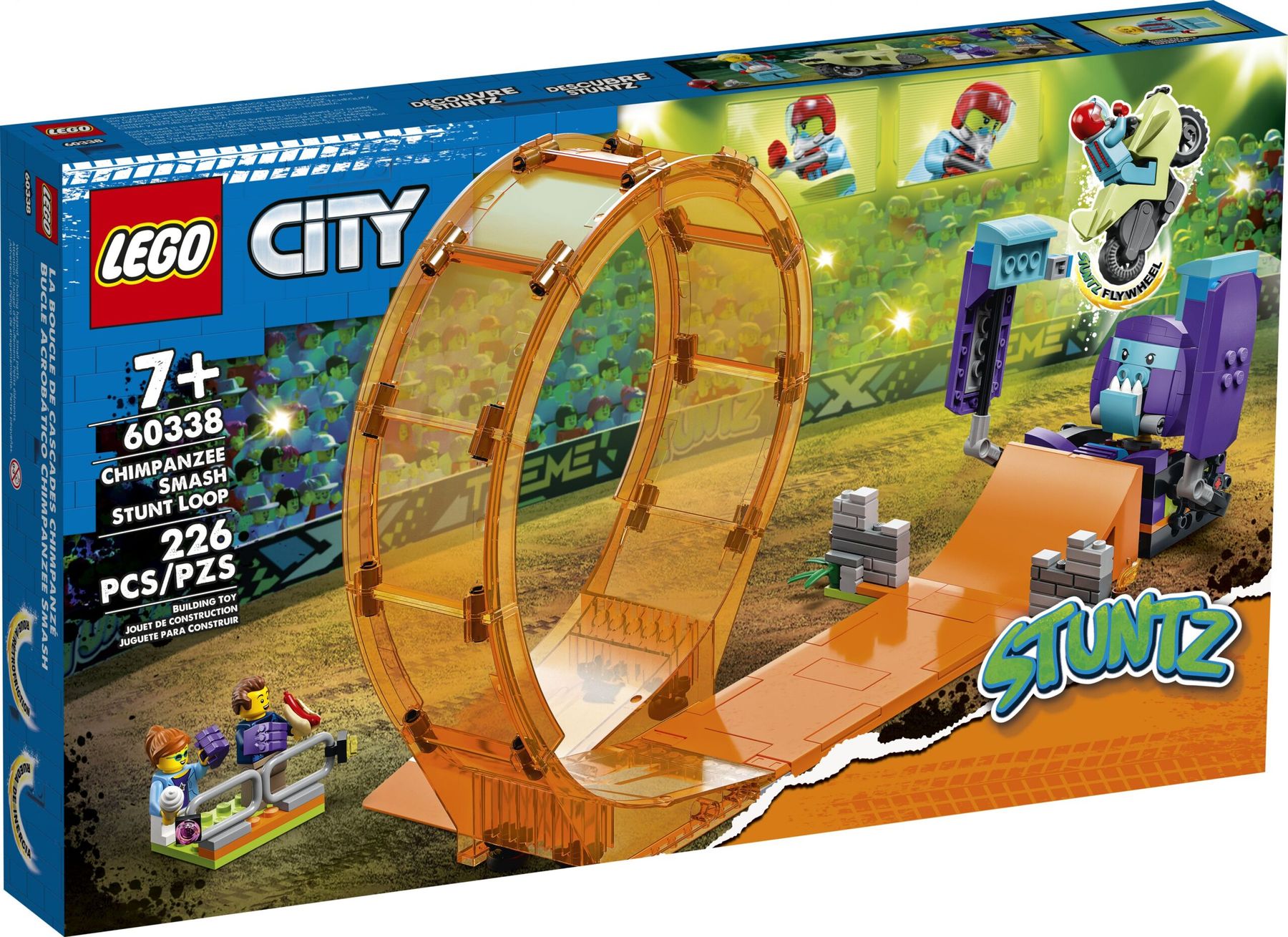 Lego Kit di costruzioni: 60338 Schimpansen-Stuntlooping – Nuovo e nell'imballaggio originale da St. Gallen venduto da brickli