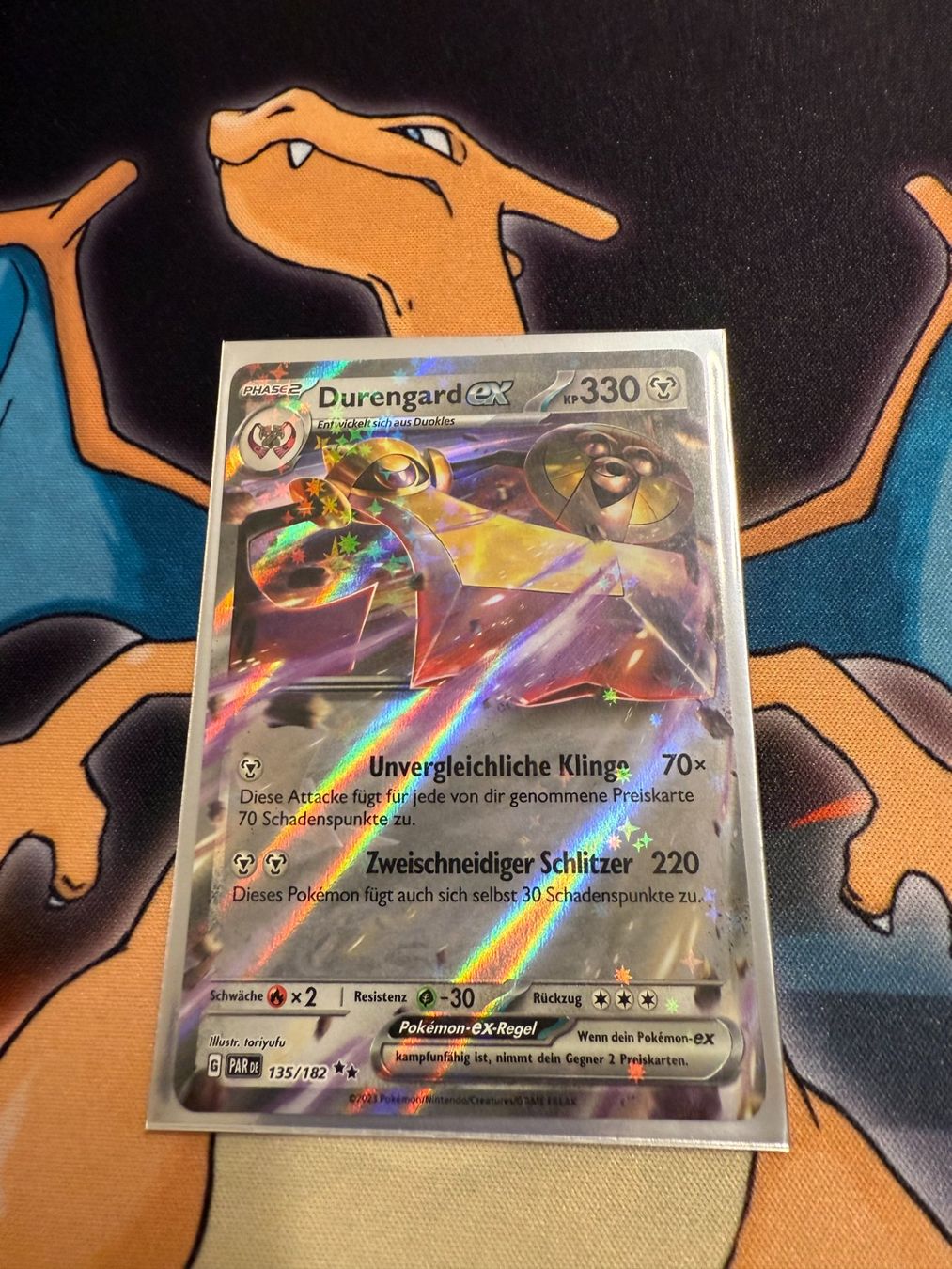 Pokémon Carte collezionabili: Durengard ex (PAR 135) - Paradoxrift – Nuovo (secondo la descrizione) da Bülach venduto da Pfrenzel