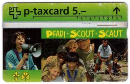 PFADI . SCOUT . SCAUT - seltene Firmen Taxcard