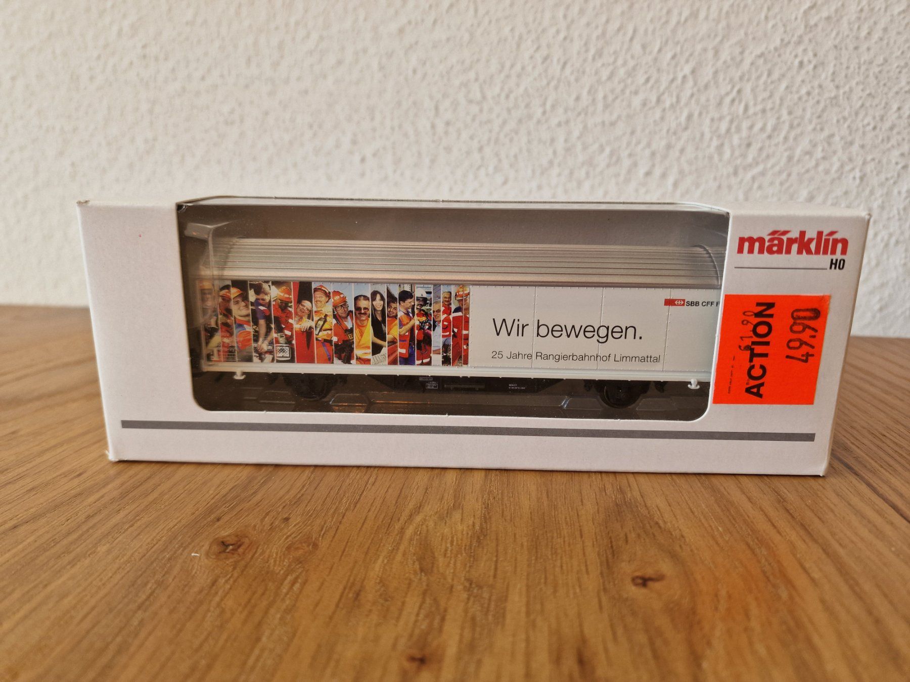 Märklin Modellini di ferrovie: SBB Rangierbahnhof Limmattal Güterwagen H0 – Usato da Matten b. Interlaken venduto da lor_hr9w 4