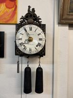 originale Hahnen - Comtoise Uhr - Coq