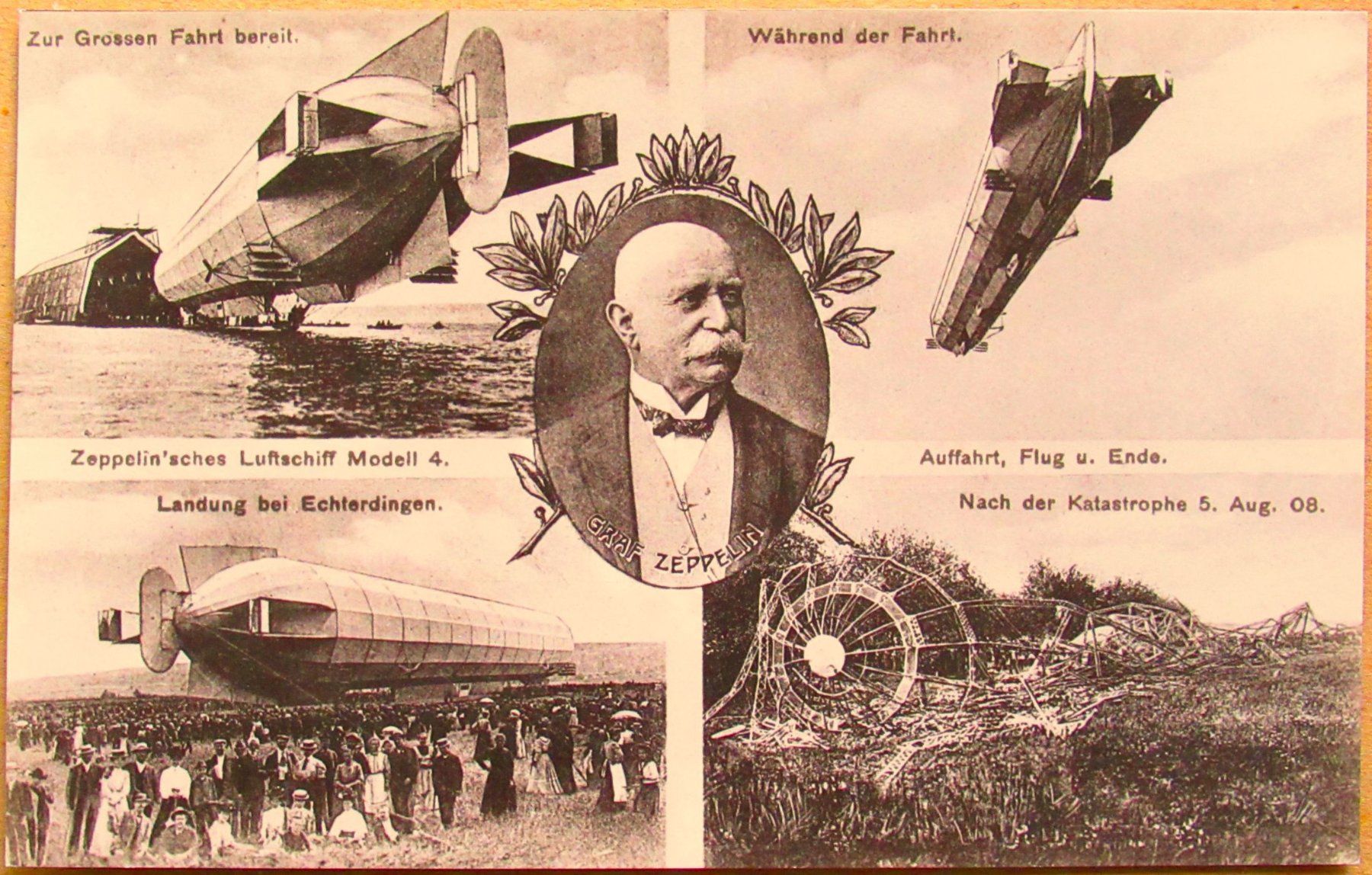 Cartoline postali: 2 AK ZEPPELIN Strassburg + 5er-Bild – Nuovo (secondo la descrizione) da Lohn-Ammannsegg venduto da rrrikko 3