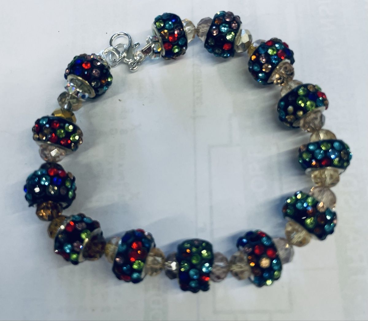 Bracelets: Glitzer Armkette Neu – Neuf avec emballage d'origine à Au ZH par Jaggy4 1